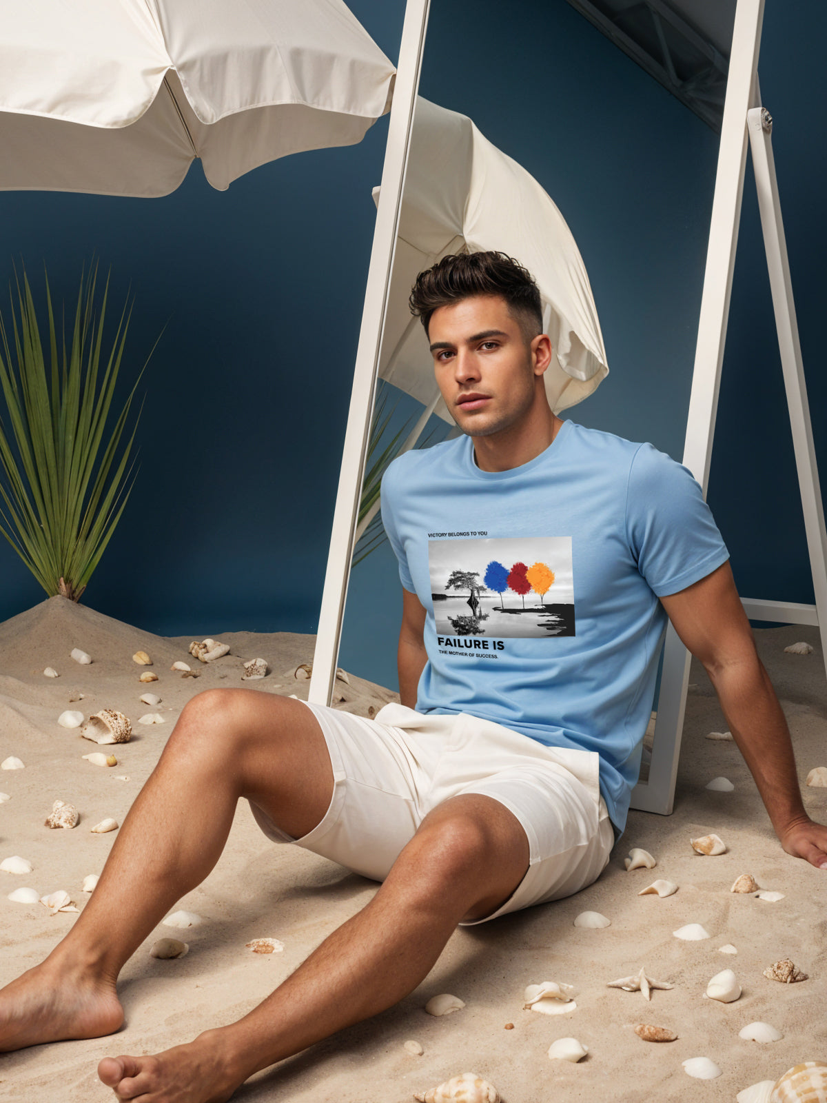 Regular Fit Motivational Quote T-Shirt