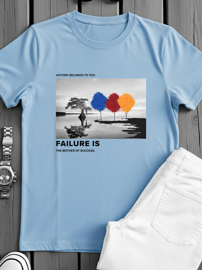 Regular Fit Motivational Quote T-Shirt