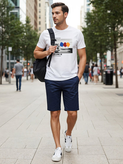 Regular Fit Motivational Quote T-Shirt