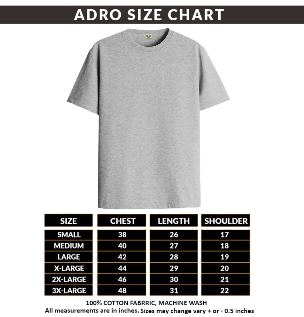 Solid Cotton 4 way T-Shirts
