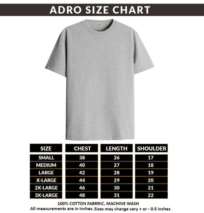 Solid Cotton 4 way T-Shirts