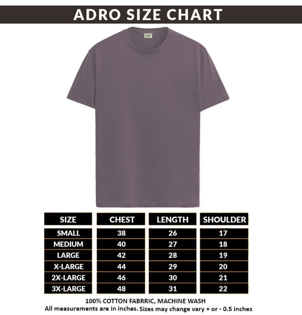 Solid Cotton 4 way T-Shirts