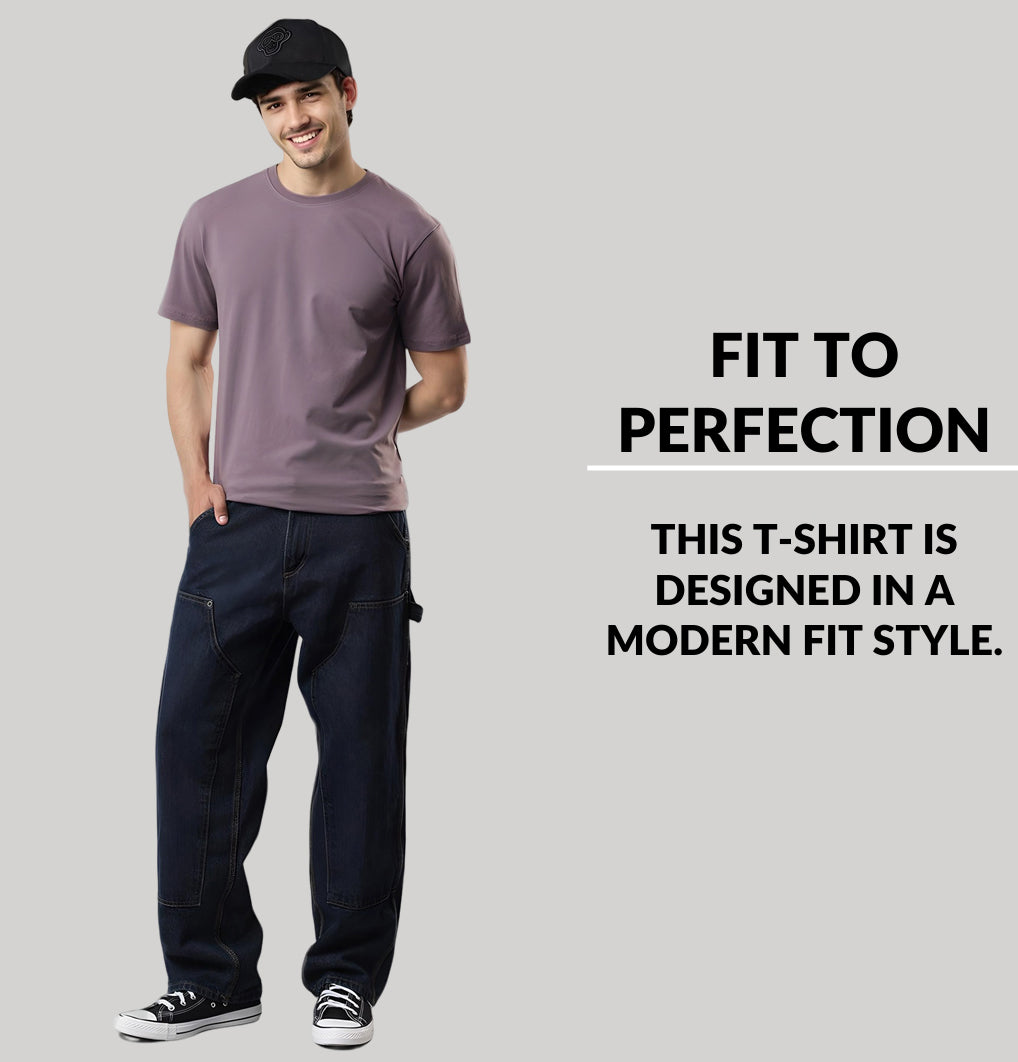 Solid Cotton 4 way T-Shirts