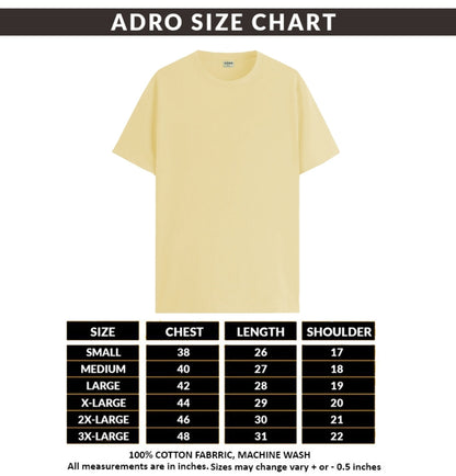 Solid Cotton 4 way T-Shirts