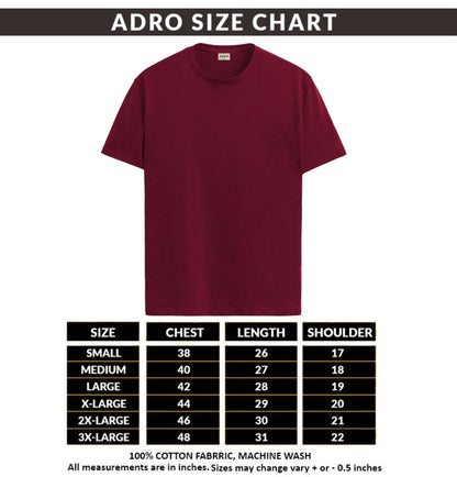 Solid Cotton 4 way T-Shirts