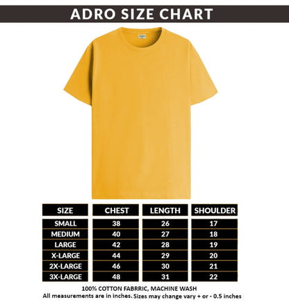 Solid Cotton 4 way T-Shirts