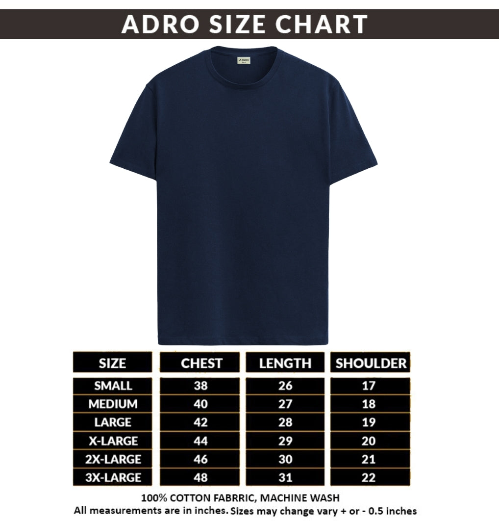 Solid Cotton 4 way T-Shirts