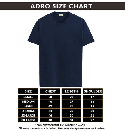 Solid Cotton 4 way T-Shirts