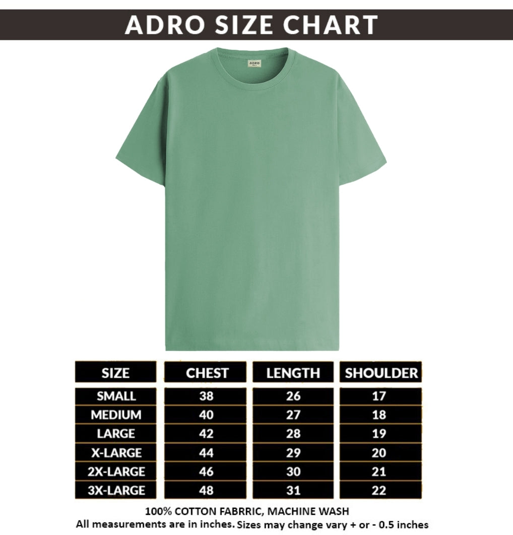 Solid Cotton 4 way T-Shirts