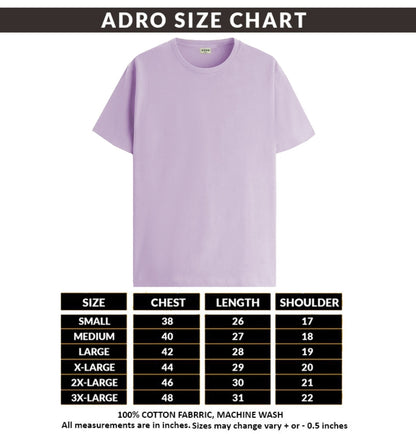Solid Cotton 4 way T-Shirts