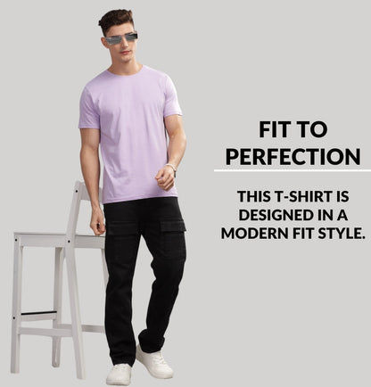 Solid Cotton 4 way T-Shirts