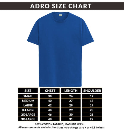 Solid Cotton 4 way T-Shirts