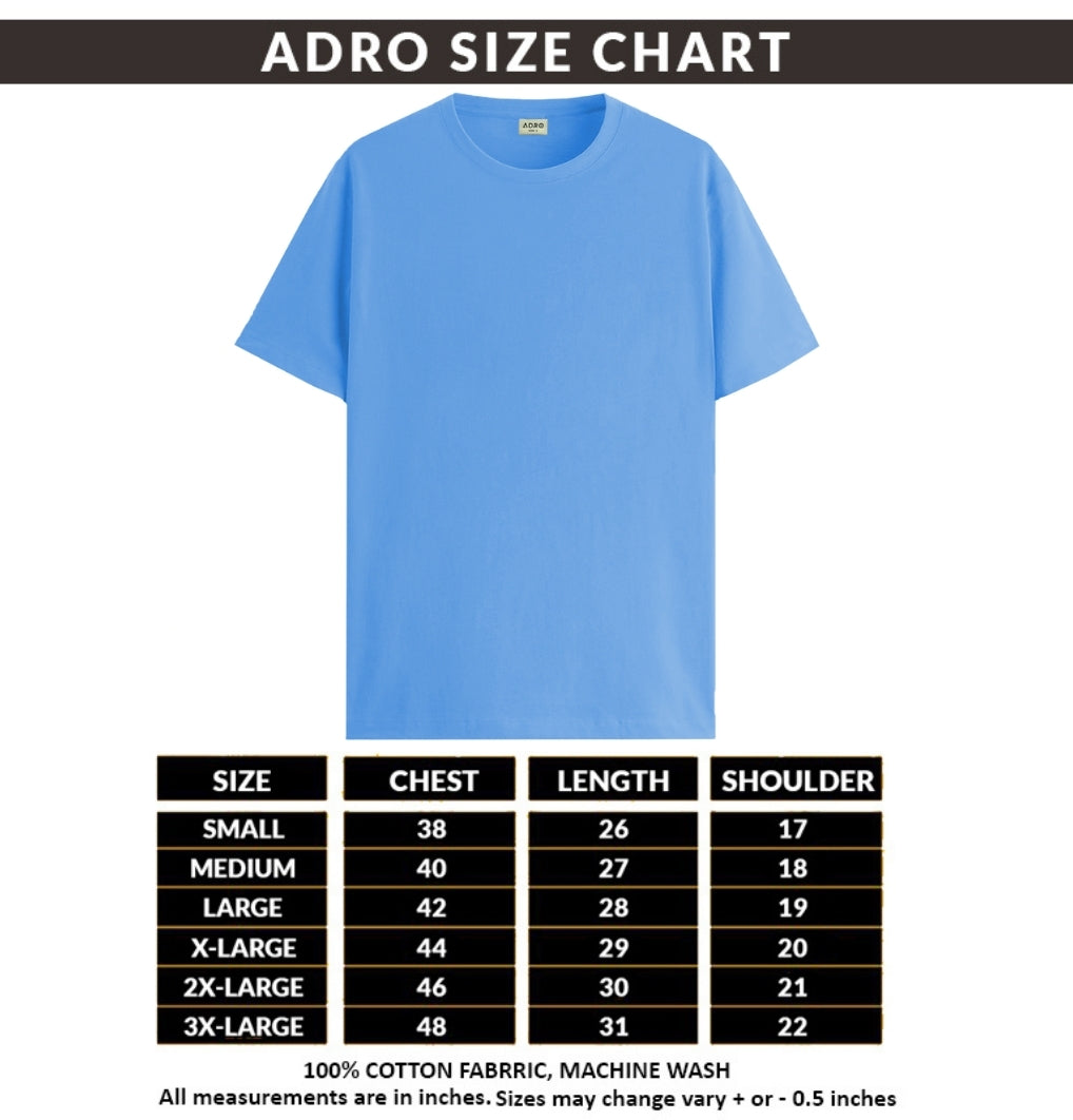 Solid Cotton 4 way T-Shirts