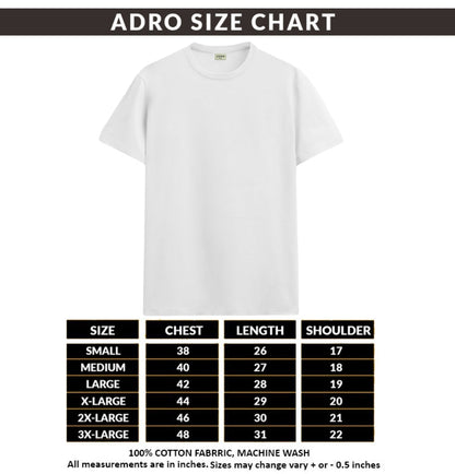 Solid Cotton 4 way T-Shirts