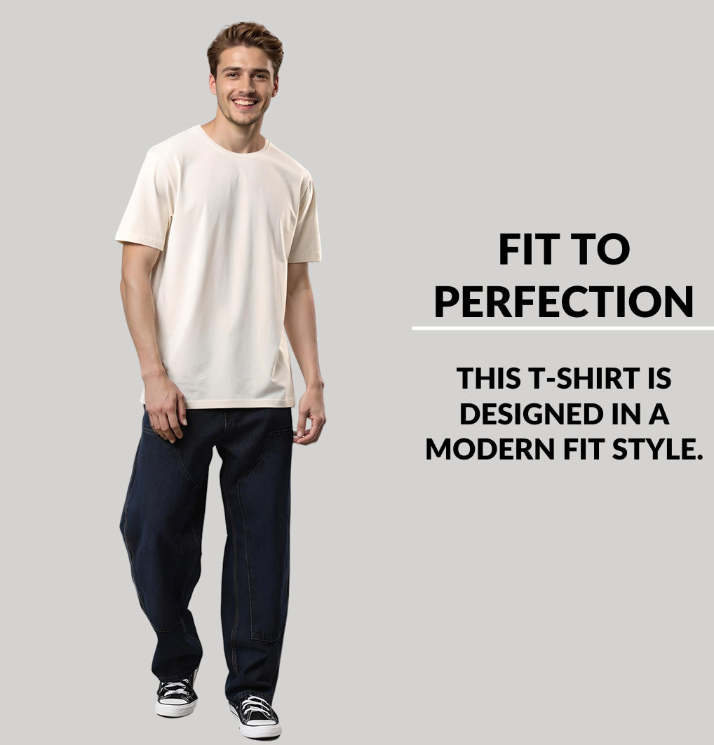 Solid Cotton 4 way T-Shirts