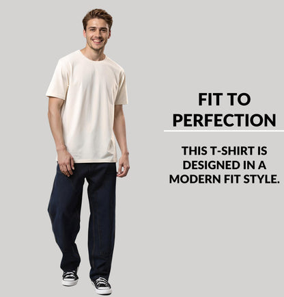 Solid Cotton 4 way T-Shirts