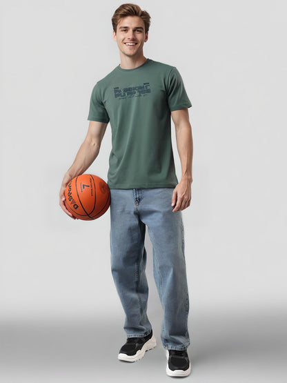 Lycra Cotton Regular Fit T-Shirt