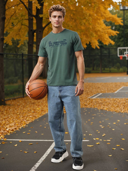 Lycra Cotton Regular Fit T-Shirt