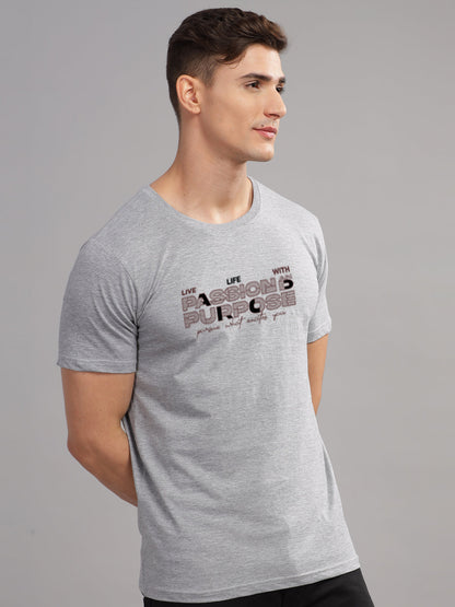 Lycra Cotton Regular Fit T-Shirt