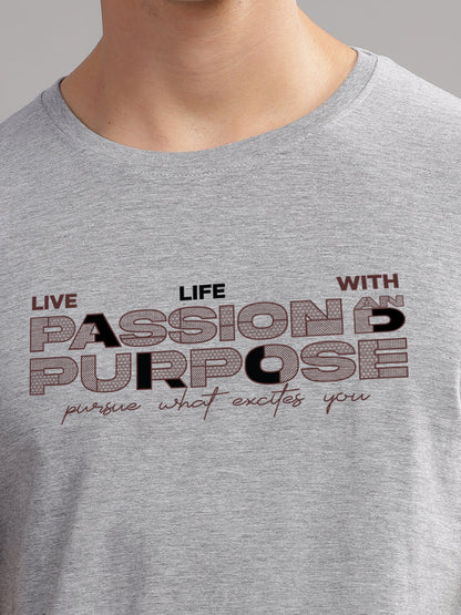 Lycra Cotton Regular Fit T-Shirt