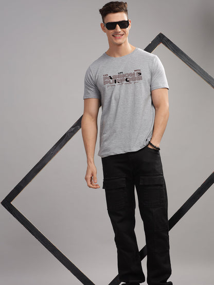 Lycra Cotton Regular Fit T-Shirt