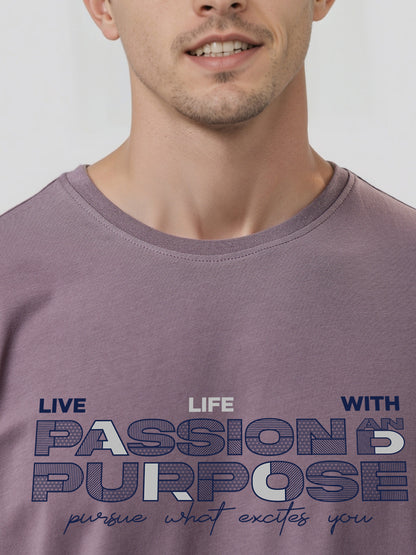 Lycra Cotton Regular Fit T-Shirt