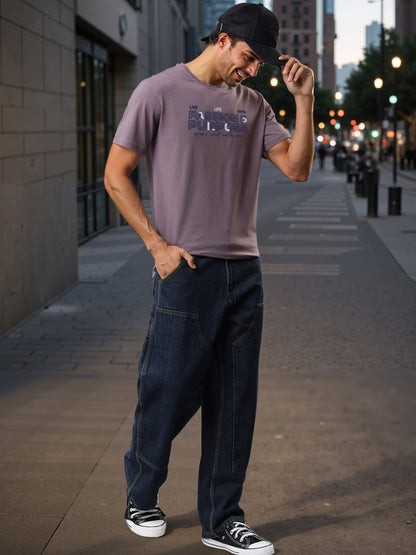 Lycra Cotton Regular Fit T-Shirt