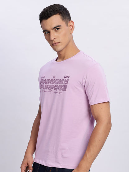 Lycra Cotton Regular Fit T-Shirt