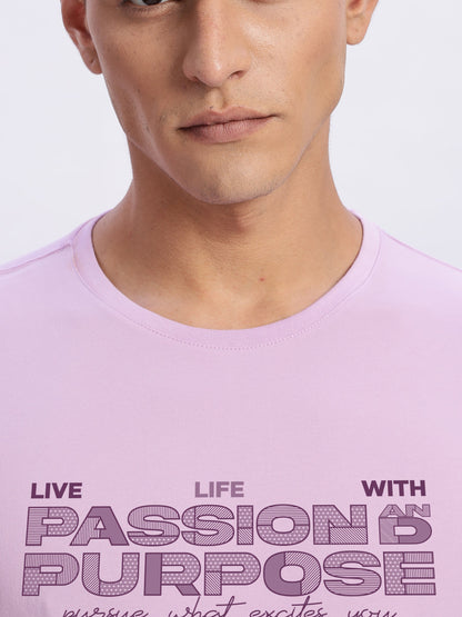 Lycra Cotton Regular Fit T-Shirt