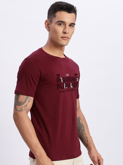 Lycra Cotton Regular Fit T-Shirt
