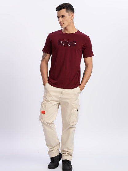 Lycra Cotton Regular Fit T-Shirt