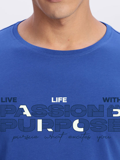 Lycra Cotton Regular Fit T-Shirt