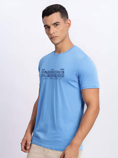 Lycra Cotton Regular Fit T-Shirt