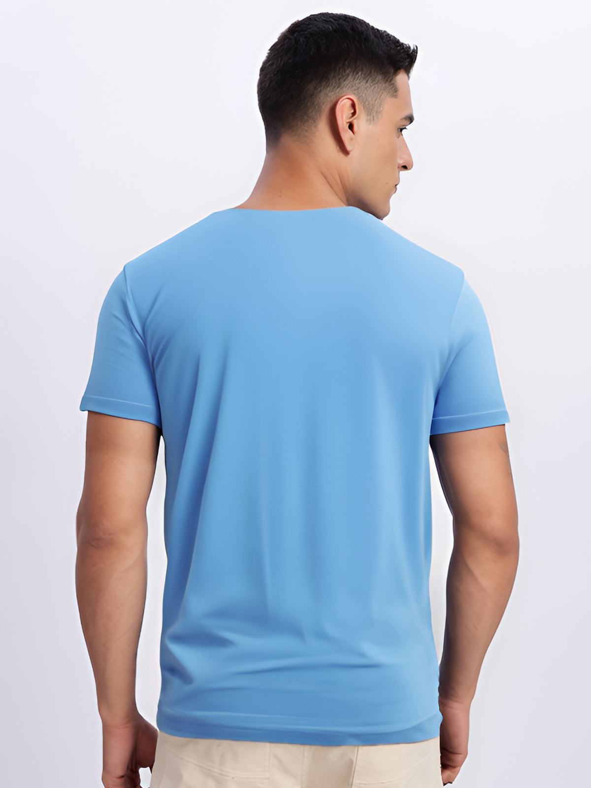 Lycra Cotton Regular Fit T-Shirt