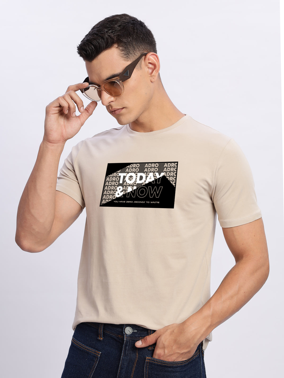 Lycra Cotton Regular Fit T-Shirt