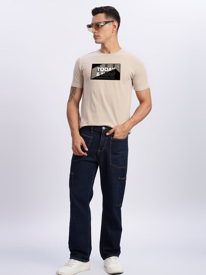 Lycra Cotton Regular Fit T-Shirt