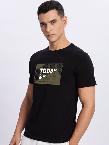 Lycra Cotton Regular Fit T-Shirt