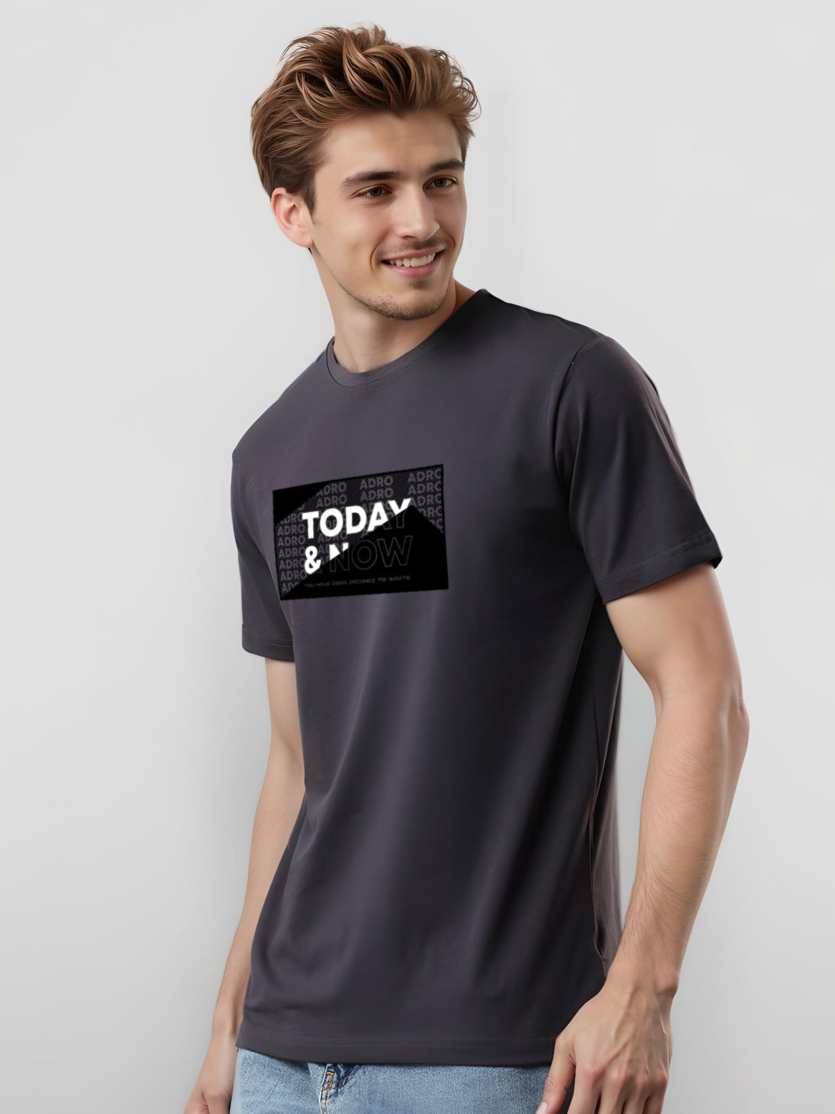 Lycra Cotton Regular Fit T-Shirt