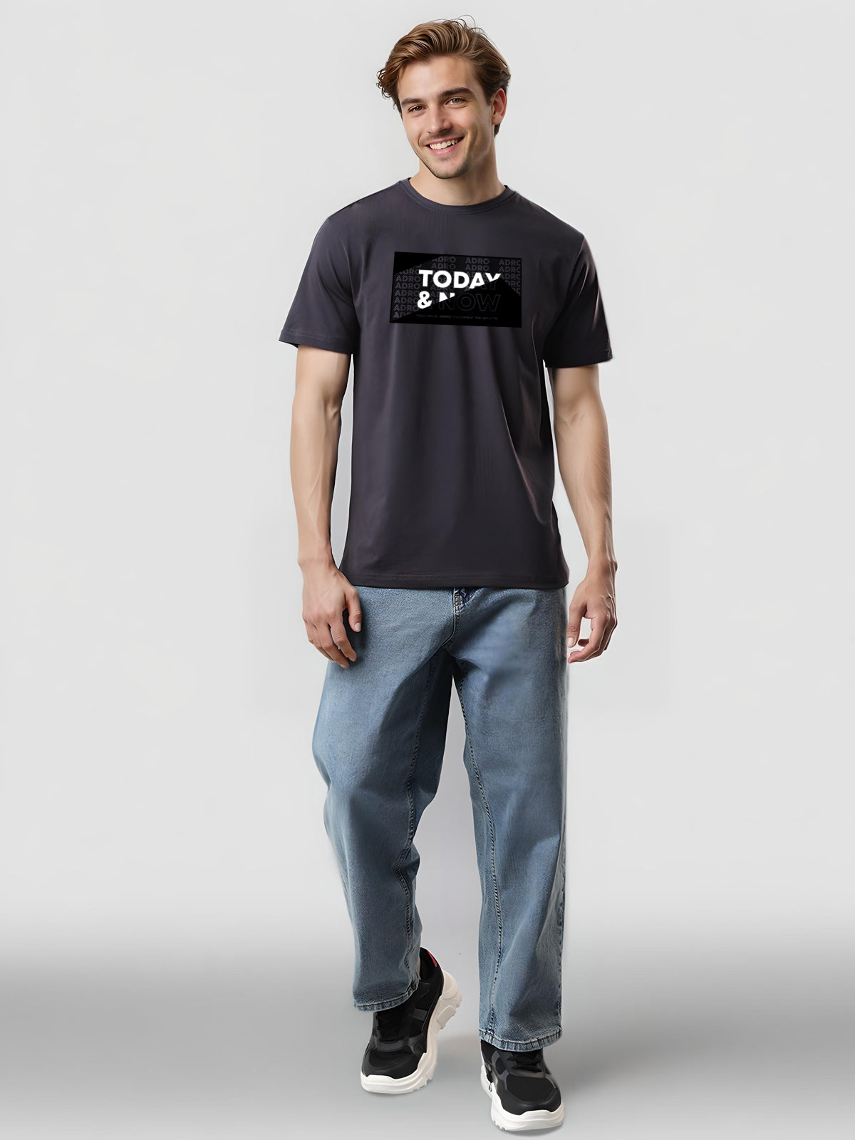 Lycra Cotton Regular Fit T-Shirt