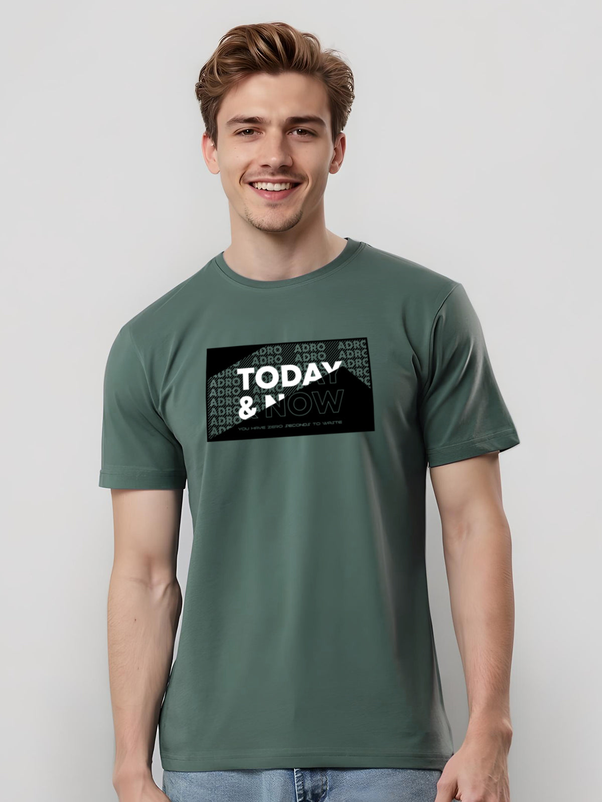 Lycra Cotton Regular Fit T-Shirt