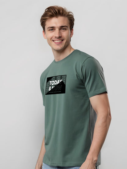 Lycra Cotton Regular Fit T-Shirt