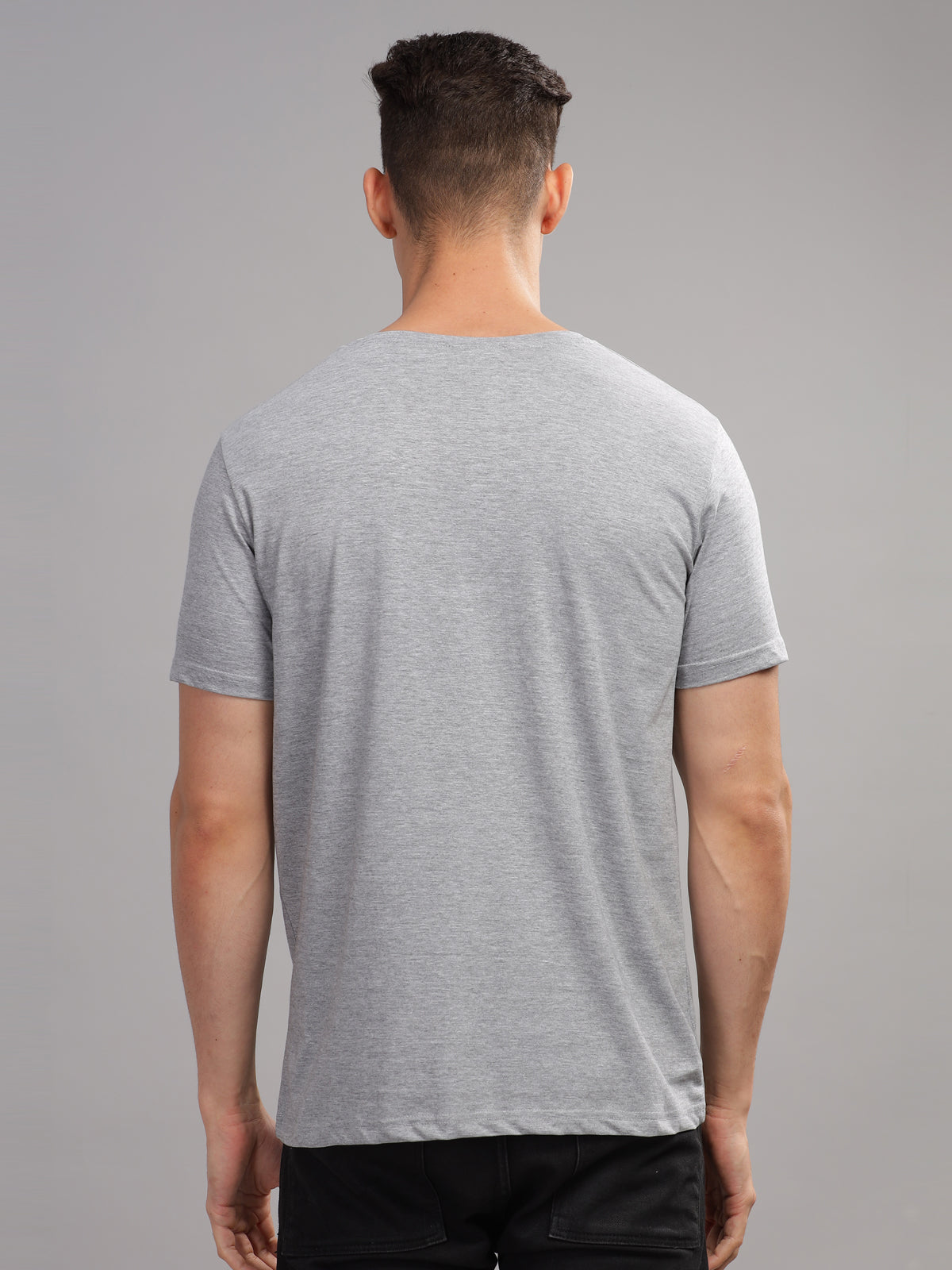 Lycra Cotton Regular Fit T-Shirt