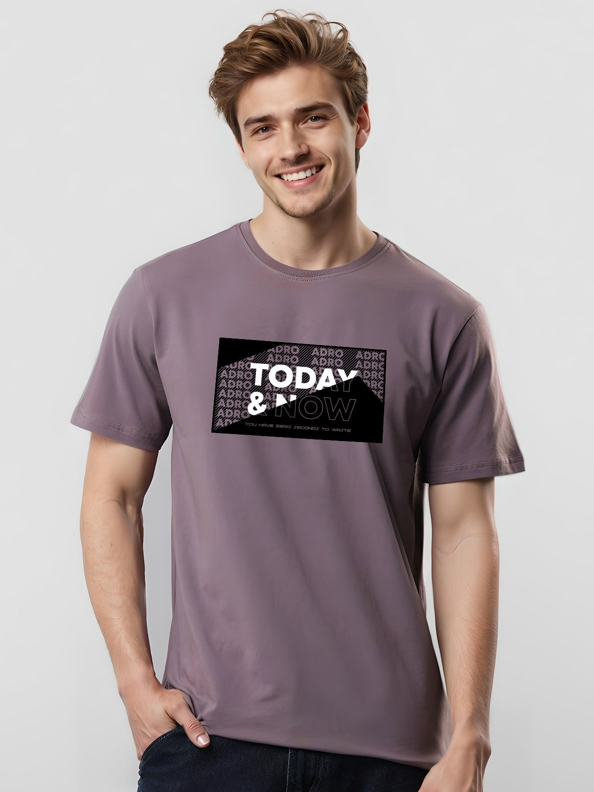 Lycra Cotton Regular Fit T-Shirt