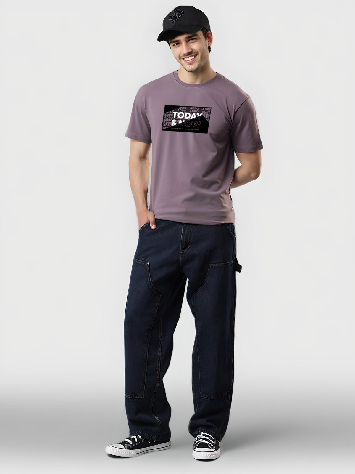 Lycra Cotton Regular Fit T-Shirt