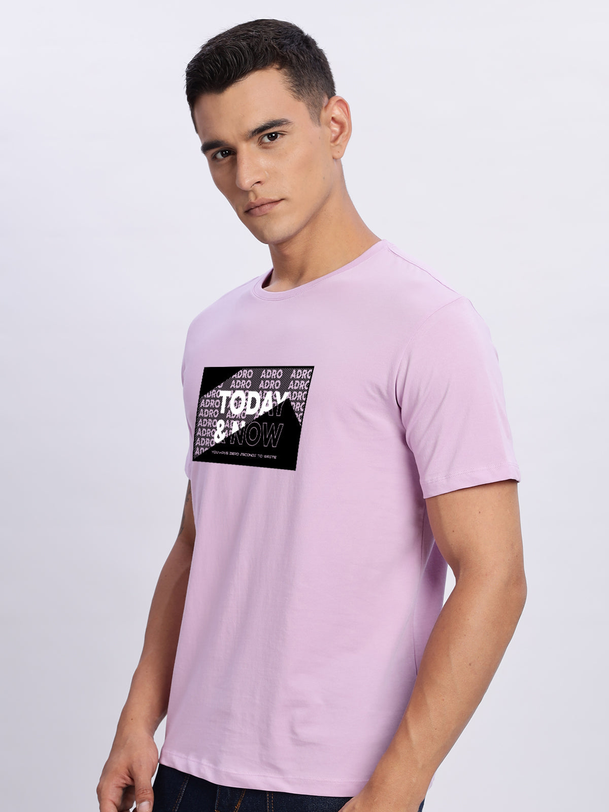 Lycra Cotton Regular Fit T-Shirt