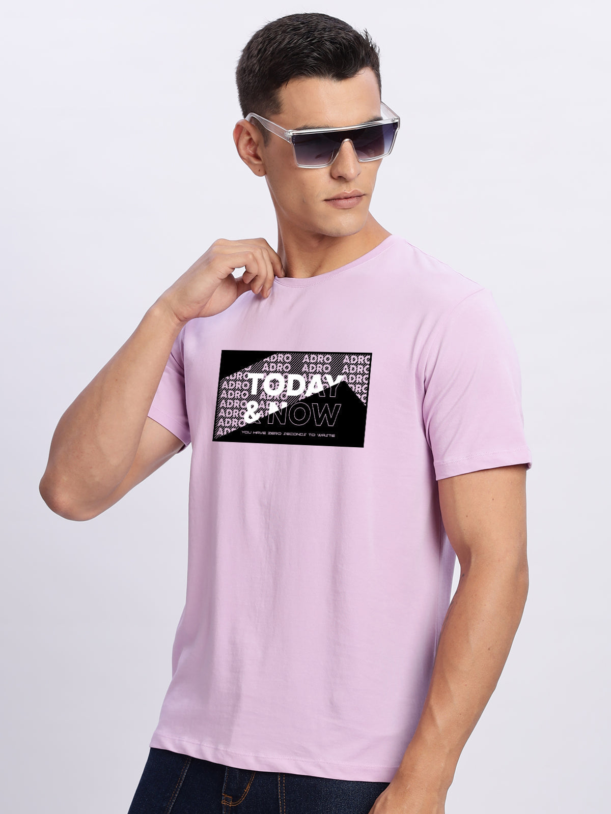 Lycra Cotton Regular Fit T-Shirt