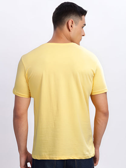 Lycra Cotton Regular Fit T-Shirt