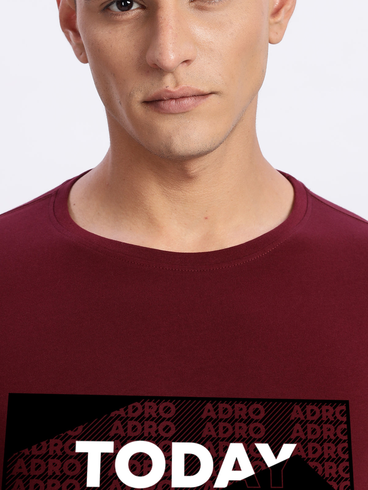 Lycra Cotton Regular Fit T-Shirt