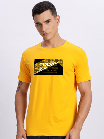 Lycra Cotton Regular Fit T-Shirt