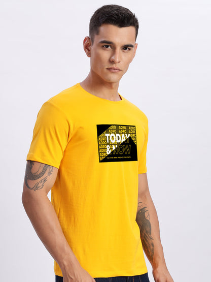 Lycra Cotton Regular Fit T-Shirt